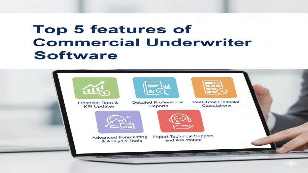 Top 5 Feature Of Commercial Underwriter Software